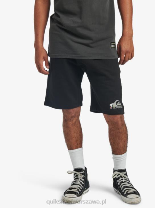 mężczyźni Quiksilver x Peanuts szorty z lokalnymi legendami 4DBV1883 czarny
