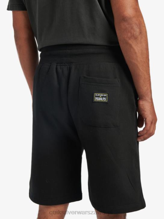 mężczyźni Quiksilver x Peanuts szorty z lokalnymi legendami 4DBV1883 czarny