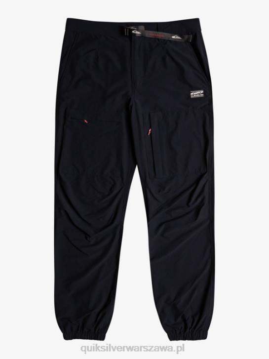 mężczyźni Quiksilver spodnie cargo z dna morskiego 4DBV1847 czarny