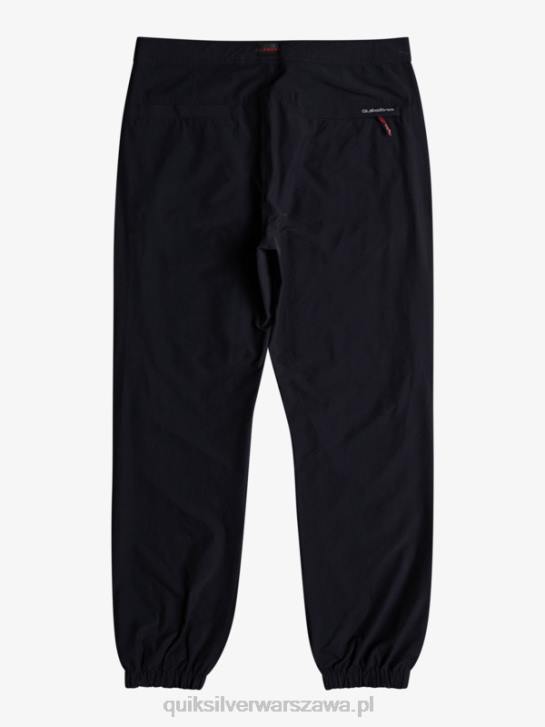 mężczyźni Quiksilver spodnie cargo z dna morskiego 4DBV1847 czarny