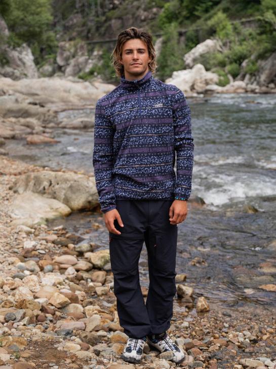 mężczyźni Quiksilver spodnie cargo z dna morskiego 4DBV1847 czarny