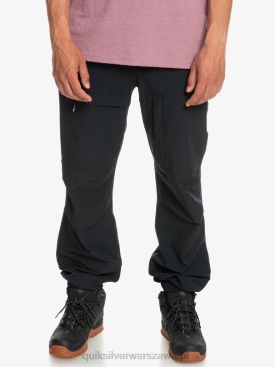 mężczyźni Quiksilver spodnie cargo z dna morskiego 4DBV1847 czarny