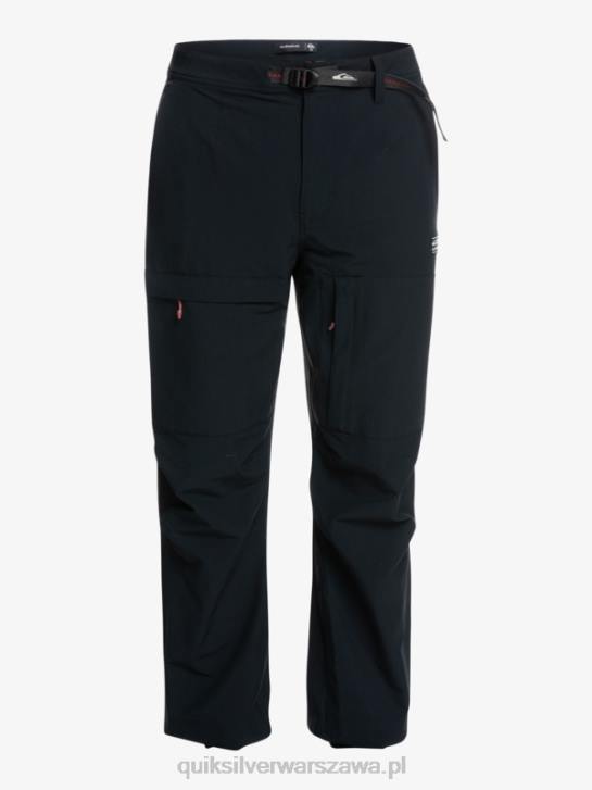 mężczyźni Quiksilver spodnie cargo z dna morskiego 4DBV1847 czarny