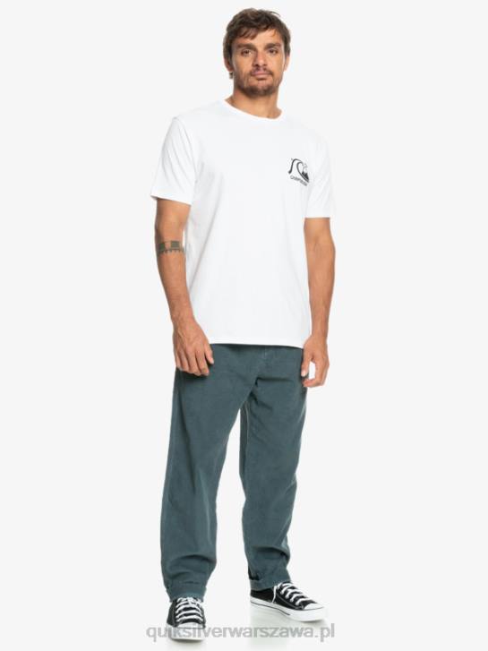 mężczyźni Quiksilver sztruksowe spodnie typu cruiser typu beach cruiser 4DBV921 ciemny łupek