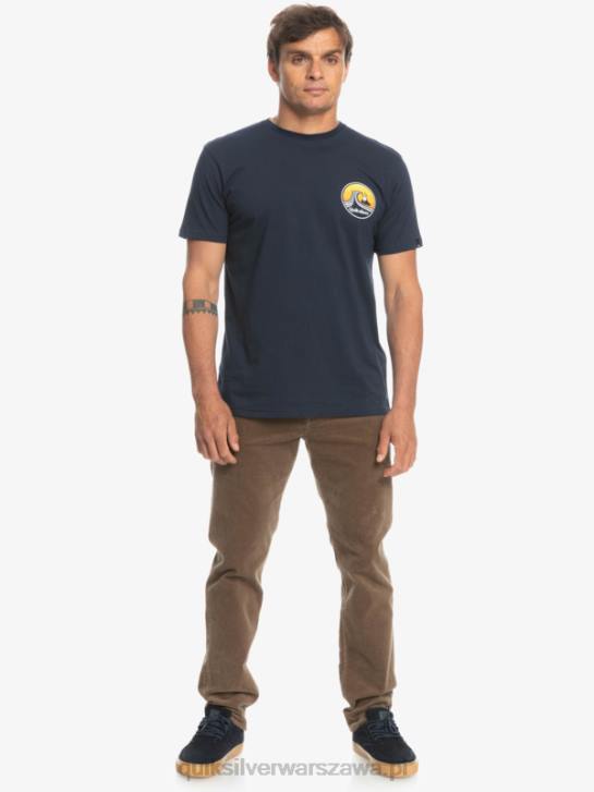 mężczyźni Quiksilver sztruksowe spodnie typu kracker 4DBV1547 chipsy czekoladowe