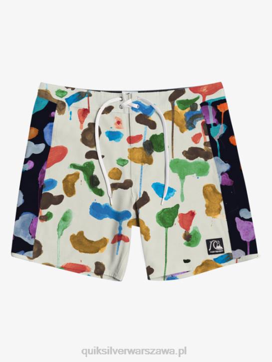 mężczyźni Quiksilver Hempstretch Original Arch Blank Canvas 18 Boardshortów 4DBV1822 natas kaupas - brzoza
