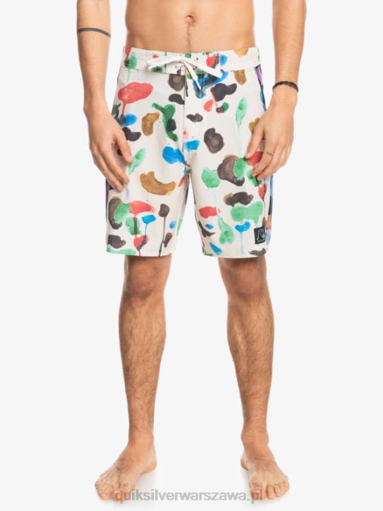 mężczyźni Quiksilver Hempstretch Original Arch Blank Canvas 18 Boardshortów 4DBV1822 natas kaupas - brzoza