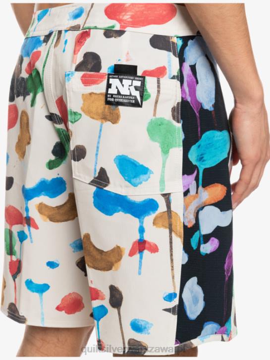 mężczyźni Quiksilver Hempstretch Original Arch Blank Canvas 18 Boardshortów 4DBV1822 natas kaupas - brzoza