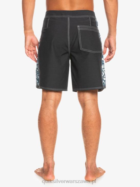mężczyźni Quiksilver Hempstretch Original Arch Blank Canvas 18 Boardshortów 4DBV1823 Javier Mendizabal – czarny