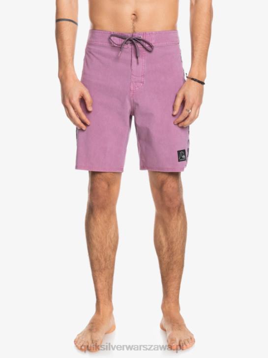 mężczyźni Quiksilver Hempstretch Original Arch Washed 18 Boardshorty 4DBV1669 zakurzona orchidea