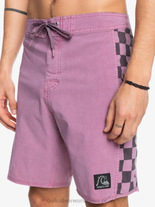 mężczyźni Quiksilver Hempstretch Original Arch Washed 18 Boardshorty 4DBV1669 zakurzona orchidea