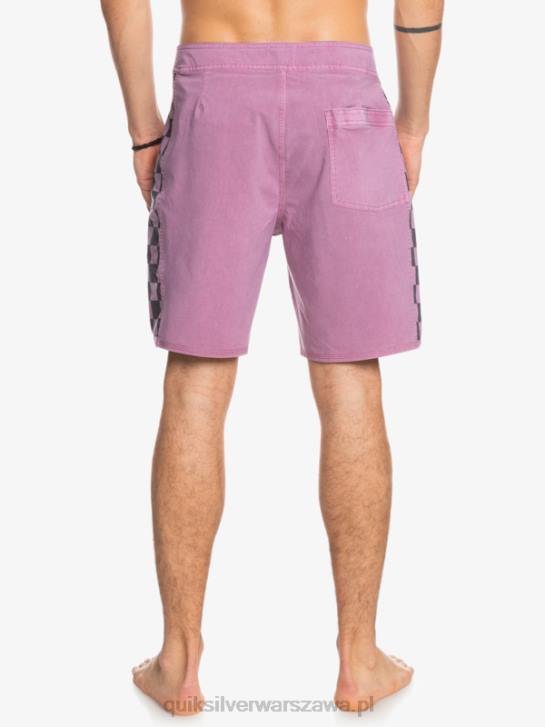 mężczyźni Quiksilver Hempstretch Original Arch Washed 18 Boardshorty 4DBV1669 zakurzona orchidea
