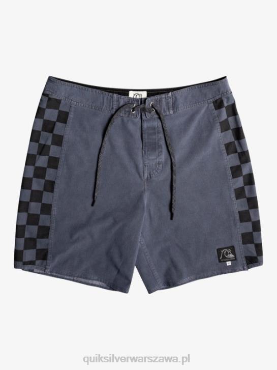 mężczyźni Quiksilver Hempstretch Original Arch Washed 18 Boardshorty 4DBV1671 czarny