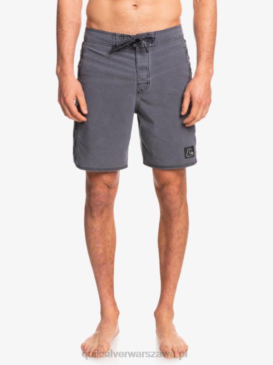 mężczyźni Quiksilver Hempstretch Original Arch Washed 18 Boardshorty 4DBV1671 czarny