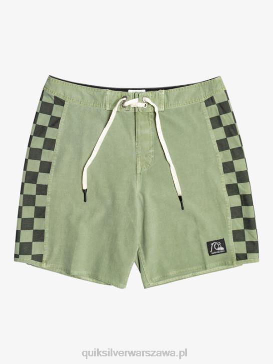 mężczyźni Quiksilver Hempstretch Original Arch Washed 18 Boardshorty 4DBV1672 tymianek