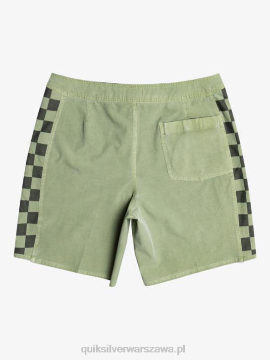 mężczyźni Quiksilver Hempstretch Original Arch Washed 18 Boardshorty 4DBV1672 tymianek