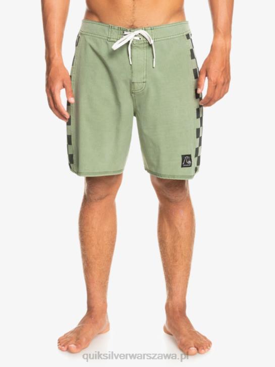 mężczyźni Quiksilver Hempstretch Original Arch Washed 18 Boardshorty 4DBV1672 tymianek