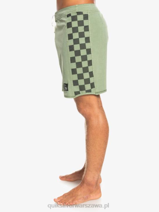 mężczyźni Quiksilver Hempstretch Original Arch Washed 18 Boardshorty 4DBV1672 tymianek