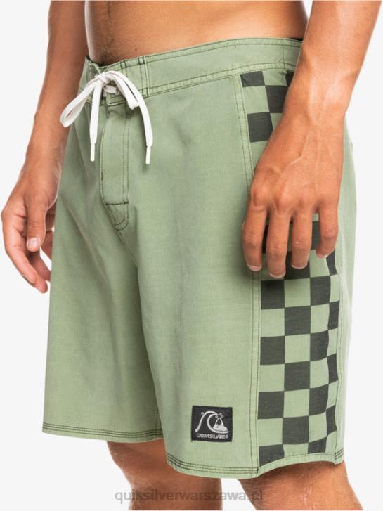 mężczyźni Quiksilver Hempstretch Original Arch Washed 18 Boardshorty 4DBV1672 tymianek