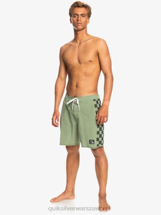mężczyźni Quiksilver Hempstretch Original Arch Washed 18 Boardshorty 4DBV1672 tymianek