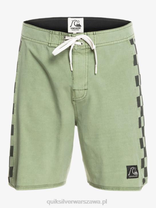 mężczyźni Quiksilver Hempstretch Original Arch Washed 18 Boardshorty 4DBV1672 tymianek