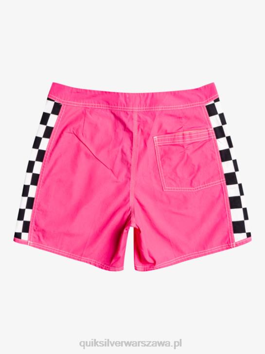 mężczyźni Quiksilver Oryginalne szorty marki Arch 16 4DBV1781 szokujący róż