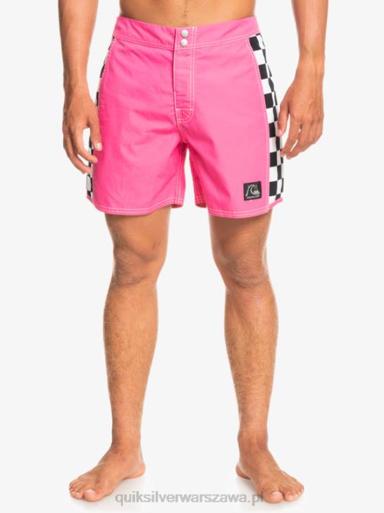 mężczyźni Quiksilver Oryginalne szorty marki Arch 16 4DBV1781 szokujący róż