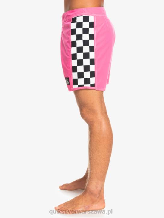 mężczyźni Quiksilver Oryginalne szorty marki Arch 16 4DBV1781 szokujący róż