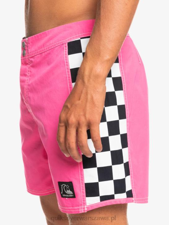 mężczyźni Quiksilver Oryginalne szorty marki Arch 16 4DBV1781 szokujący róż