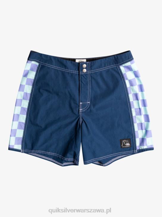mężczyźni Quiksilver Oryginalne szorty marki Arch 16 4DBV1783 insygnia niebieskie