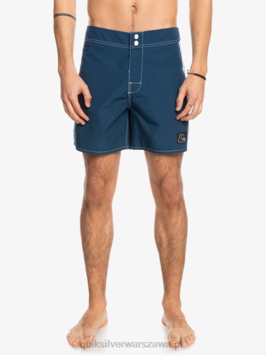 mężczyźni Quiksilver Oryginalne szorty marki Arch 16 4DBV1783 insygnia niebieskie