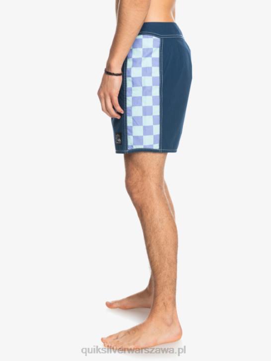 mężczyźni Quiksilver Oryginalne szorty marki Arch 16 4DBV1783 insygnia niebieskie