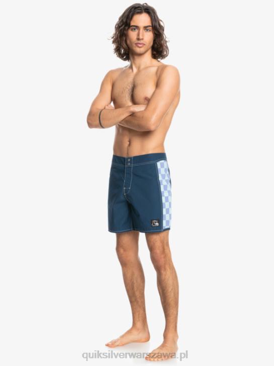 mężczyźni Quiksilver Oryginalne szorty marki Arch 16 4DBV1783 insygnia niebieskie
