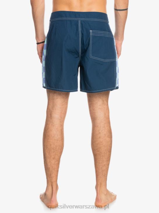 mężczyźni Quiksilver Oryginalne szorty marki Arch 16 4DBV1783 insygnia niebieskie