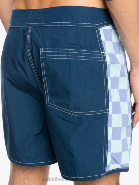 mężczyźni Quiksilver Oryginalne szorty marki Arch 16 4DBV1783 insygnia niebieskie