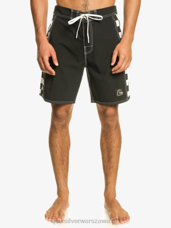 mężczyźni Quiksilver Oryginalne szorty marki Arch 18 4DBV171 czarny