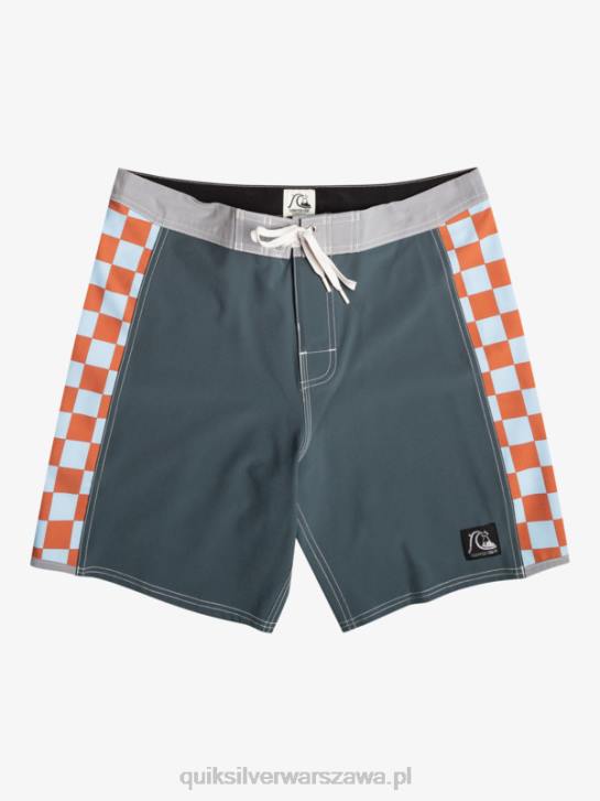 mężczyźni Quiksilver Oryginalne szorty marki Arch 18 4DBV172 ciemny łupek