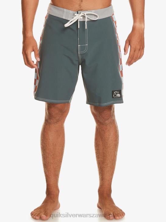 mężczyźni Quiksilver Oryginalne szorty marki Arch 18 4DBV172 ciemny łupek