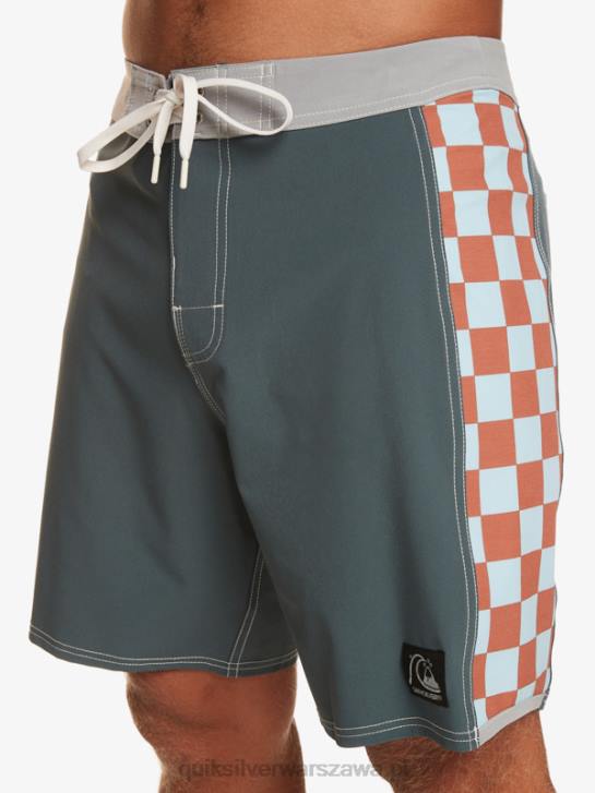 mężczyźni Quiksilver Oryginalne szorty marki Arch 18 4DBV172 ciemny łupek