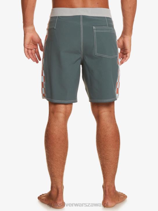 mężczyźni Quiksilver Oryginalne szorty marki Arch 18 4DBV172 ciemny łupek