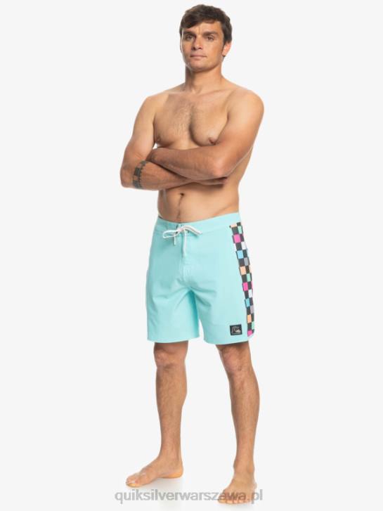mężczyźni Quiksilver Oryginalne szorty marki Arch 18 4DBV1731 anioł niebieski