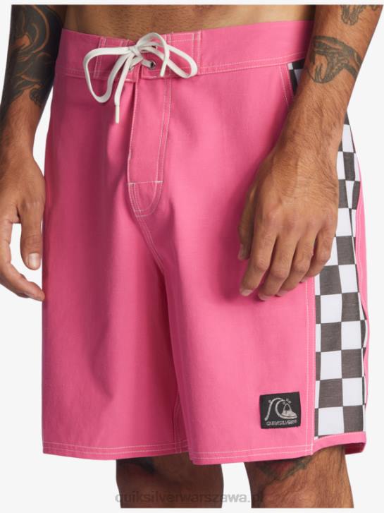 mężczyźni Quiksilver Oryginalne szorty marki Arch 18 4DBV1732 szokujący róż