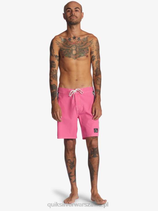 mężczyźni Quiksilver Oryginalne szorty marki Arch 18 4DBV1732 szokujący róż