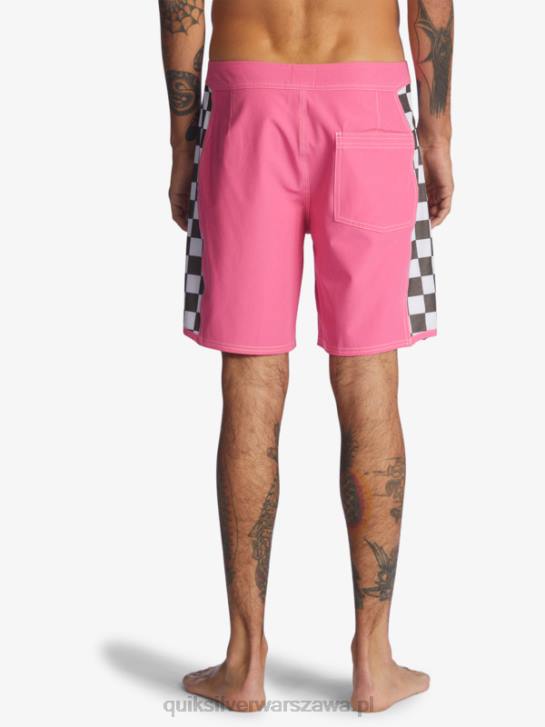 mężczyźni Quiksilver Oryginalne szorty marki Arch 18 4DBV1732 szokujący róż
