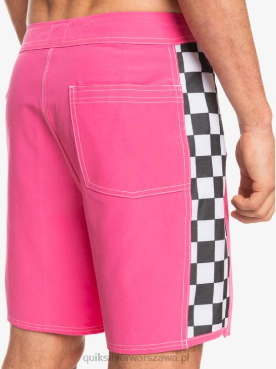 mężczyźni Quiksilver Oryginalne szorty marki Arch 18 4DBV1732 szokujący róż