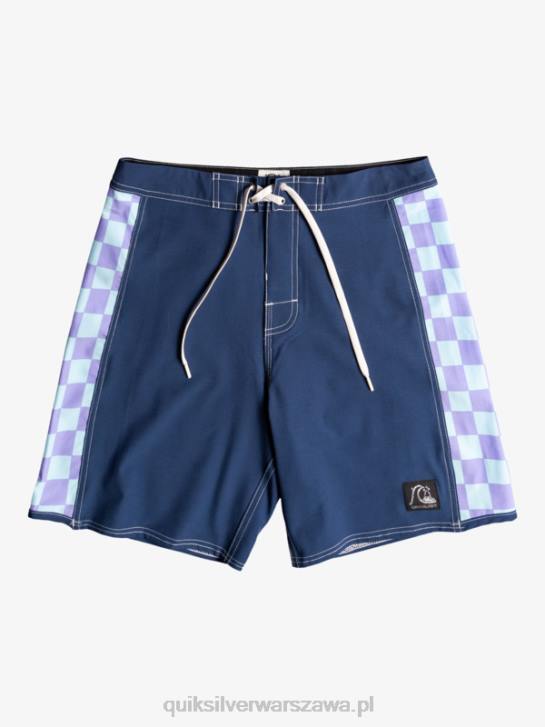 mężczyźni Quiksilver Oryginalne szorty marki Arch 18 4DBV1733 insygnia niebieskie