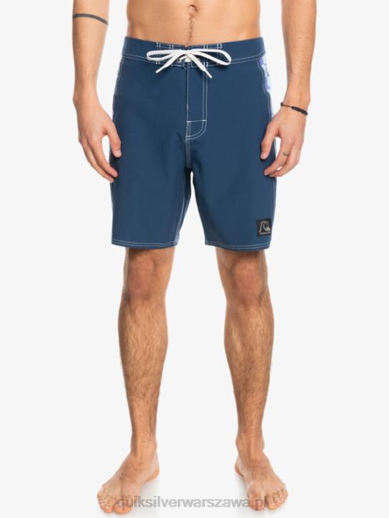 mężczyźni Quiksilver Oryginalne szorty marki Arch 18 4DBV1733 insygnia niebieskie