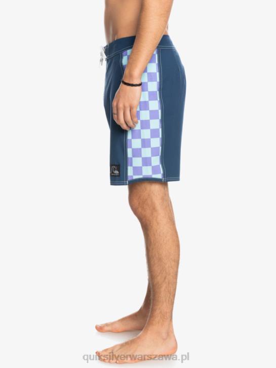 mężczyźni Quiksilver Oryginalne szorty marki Arch 18 4DBV1733 insygnia niebieskie