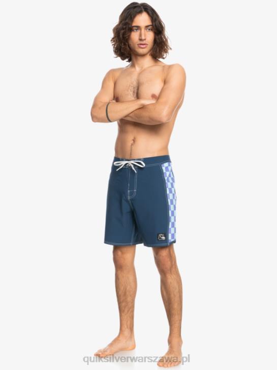 mężczyźni Quiksilver Oryginalne szorty marki Arch 18 4DBV1733 insygnia niebieskie