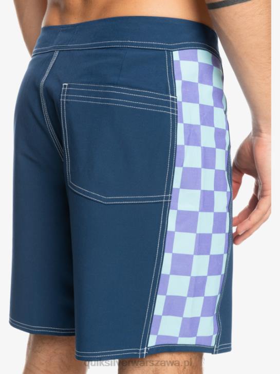 mężczyźni Quiksilver Oryginalne szorty marki Arch 18 4DBV1733 insygnia niebieskie